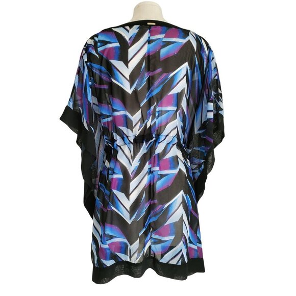 Calvin Klein Swim Beach CoverUp  Kimono Lightweight Transparent Tie Waist - Picture 5 of 16